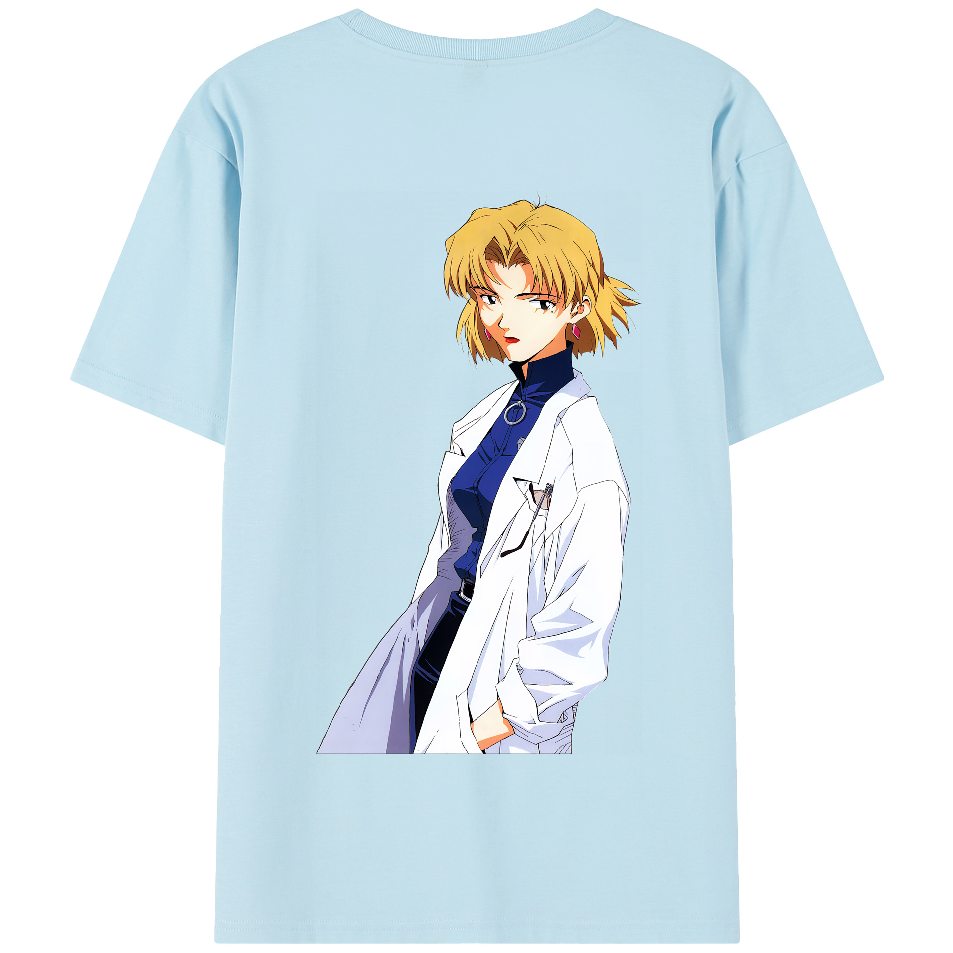 （画像用） EVA 新世紀エヴァンゲリオン 綿100％半袖Tシャツ（背面プリント）